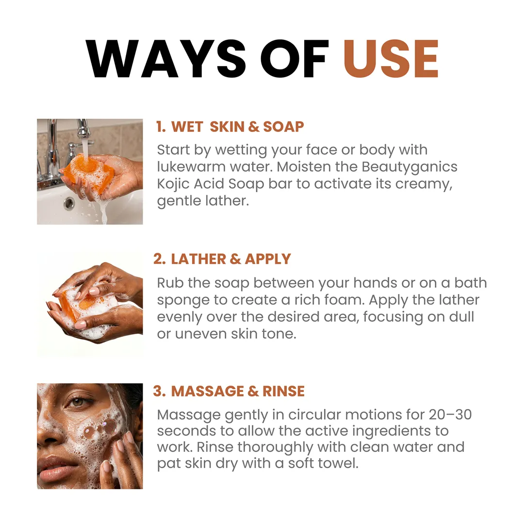 Kojic + Turmeric + Vitamin C Soap — image 7